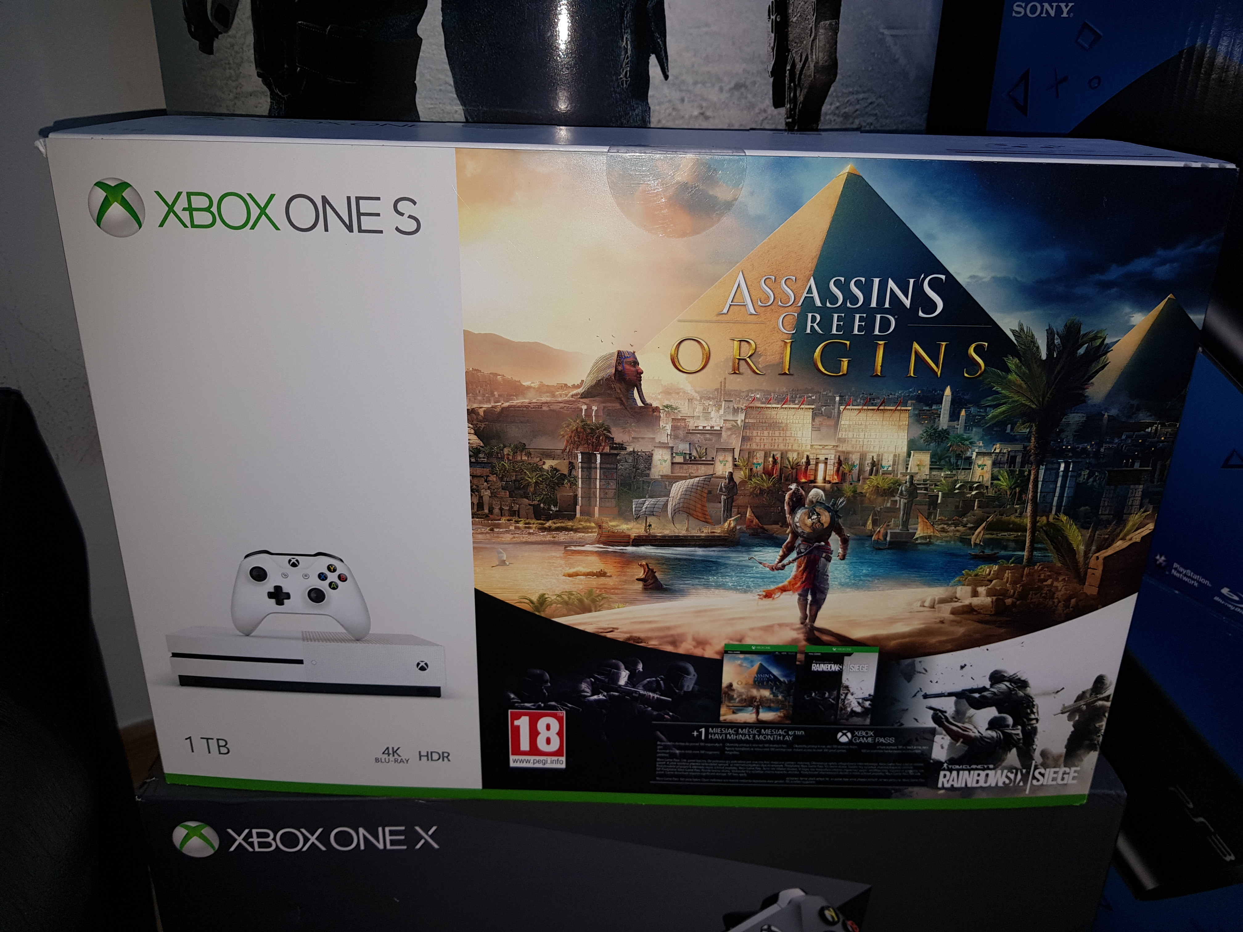 Xbox Xbox one s 500gb Assassins Creed Origins bundle